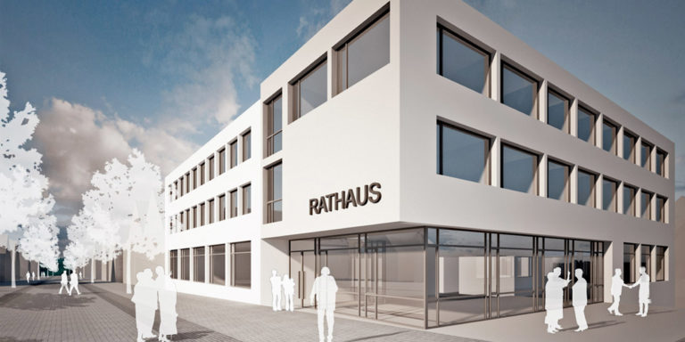 andreasschneiderarchitekten-Wettbewerb Erweiterung Rathaus Extertal
